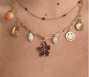 7 charm necklace